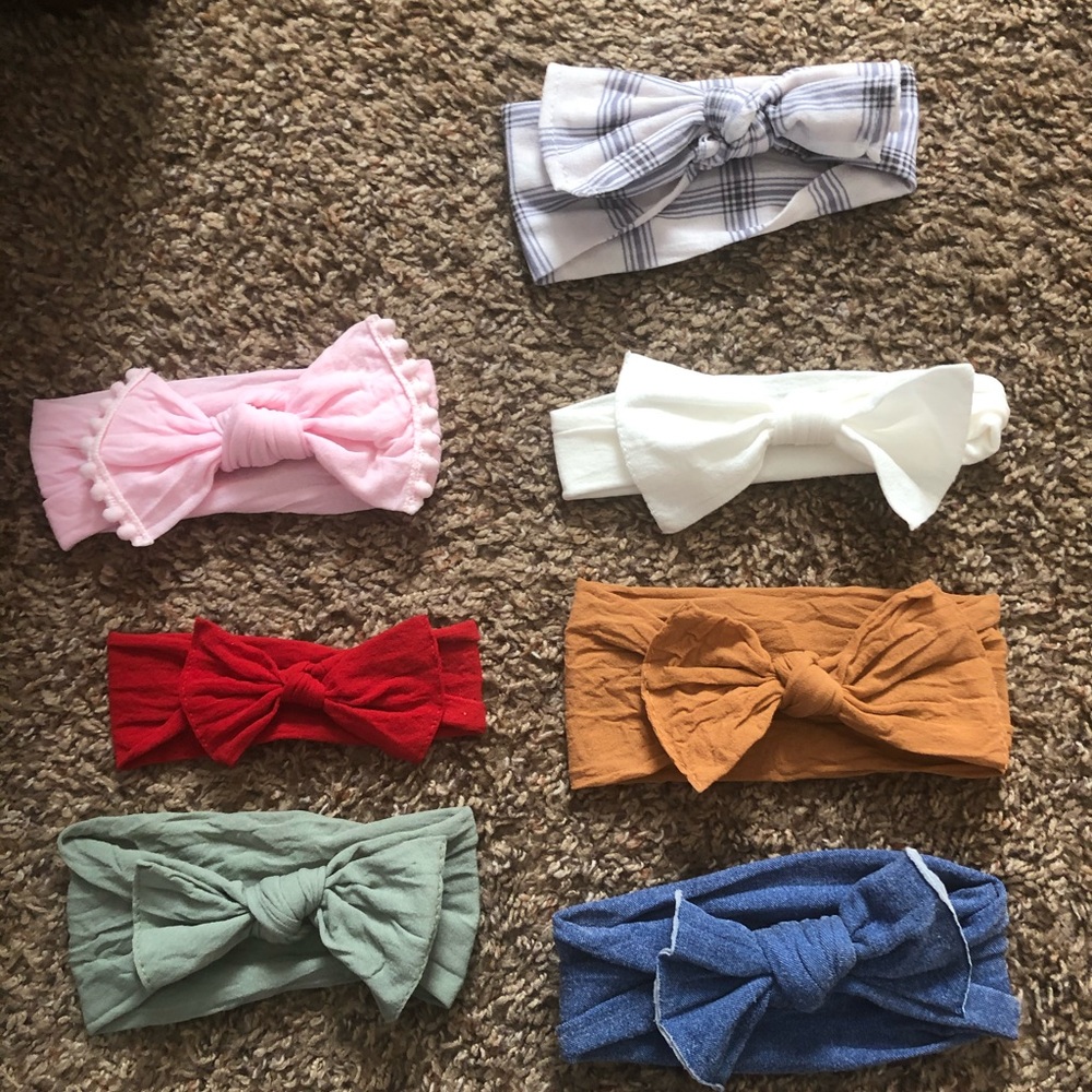 Baby bling bows